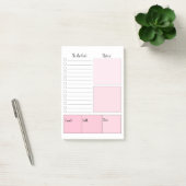 Roze takenlijst Post-it® notities Notes (Kantoor)