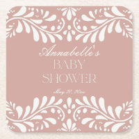 Roze Talavera Tegel Spaans Fiesta Baby shower
