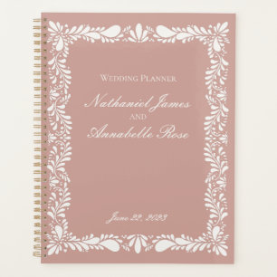 Roze Talavera Tegel Spaans Fiesta Floral Wedding Planner
