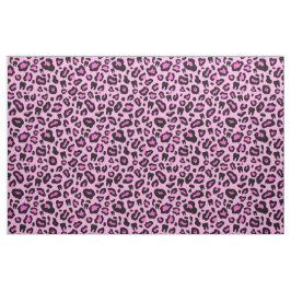 Roze tandwieldruk stof