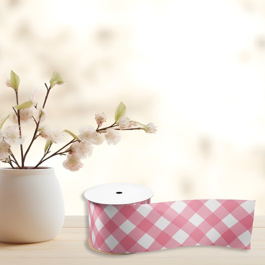 Roze Tartaar plaid zomer Lint