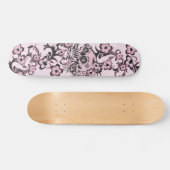 Roze Tattoo Skateboard (Horizontaal)