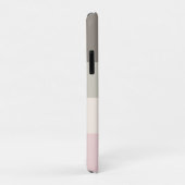 Roze Taupe Cream Kleurenblok Gepersonaliseerd Case-Mate iPhone Case (Achterkant/rechts)