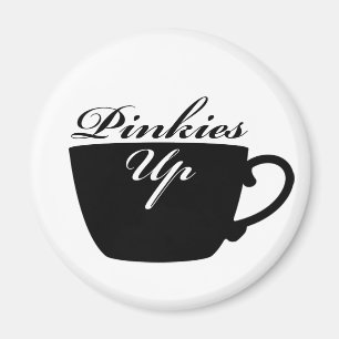 Roze Teacup Magnet Magneet