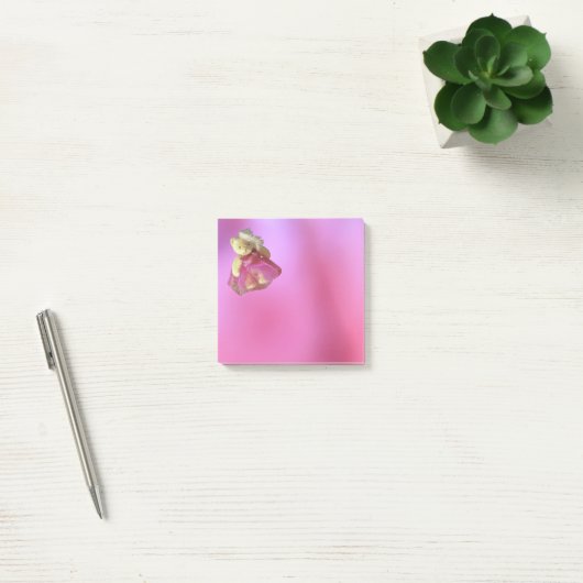 Roze teddybeer feestbeest post-it® notes (Kantoor)