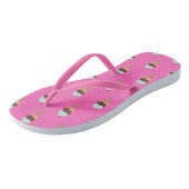 Roze Teenslippers (Schuin)