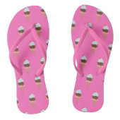 Roze Teenslippers (Voetbed)