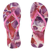 Roze Teenslippers (Voetbed)