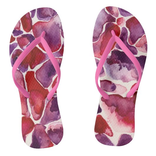 Roze Teenslippers (Voetbed)