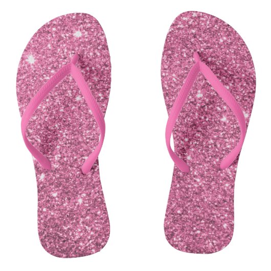 Roze Teenslippers (Voetbed)