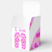 Roze Teenslippers Thunder_Cove Bedankdoosjes (Geopend)