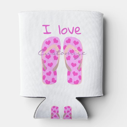 Roze Teenslippers Thunder_Cove Blikjeskoeler (Achterkant)