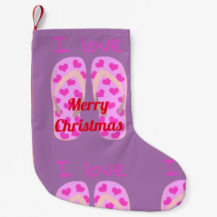 Roze Teenslippers Thunder_Cove Kleine Kerstsok