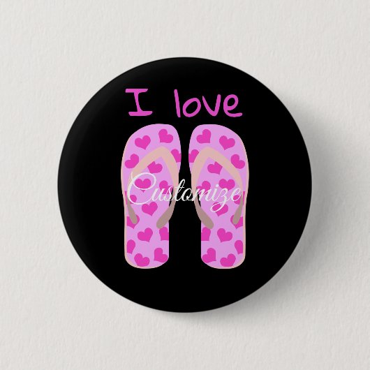 Roze Teenslippers Thunder_Cove Ronde Button 5,7 Cm (Voorkant)