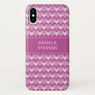 Roze telefoongesprekken iPhone x hoesje