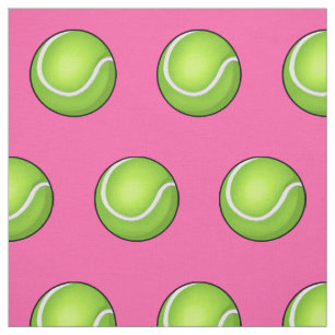 Roze Tennis Ball Stof