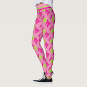 Roze Tennis LOVE - Leggings (Links)
