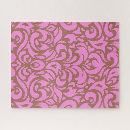 Roze Thee Legpuzzel (Horizontaal)