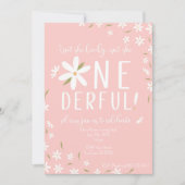 Roze thema is niet dat ze de nederige verjaardag u kaart (Voorkant)