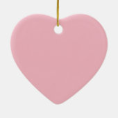 Roze thema Parijs Frans Macaron Bon Appetit Keramisch Ornament (Achterkant)