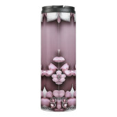 Roze thermisch getumbler thermosbeker (Achterkant)