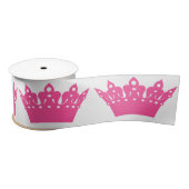 Roze Tiaras en kronen Lint (Spoel)