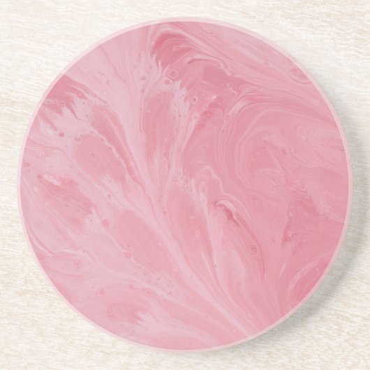 Roze Tiffany Sandstone Onderzetter (Voorkant)