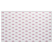 Roze tigers stof (Yard (91,4 cm))