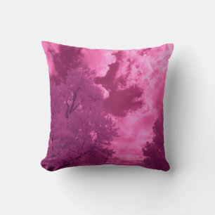 Roze Tinten Infrarood Wolk Kussen