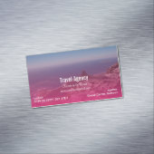 roze tinten Magnetische Visitekaartjes Visitekaartje Magneet (Voorbeeld)