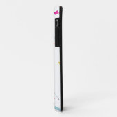 roze tipi Case-Mate iPhone case (Achterkant/links)