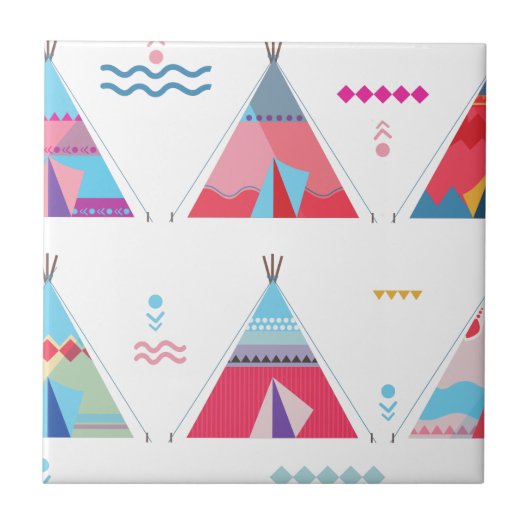 roze tipi tegeltje (Voorkant)