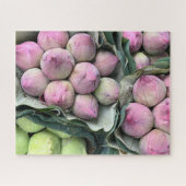 Roze toppen van de Lotus Flower Legpuzzel (Horizontaal)