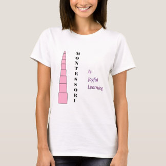 Roze toren t-shirt