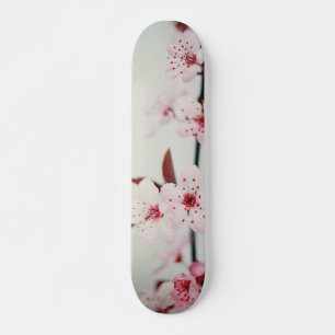 roze torenbloesems skateboard