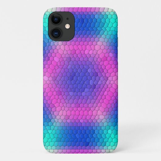Roze tot Blauwe Zeemeermin Case-Mate iPhone Case (Achterkant)
