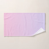 Roze tot Paarse gradiëntkleuren Bad Handdoek (Handdoek)