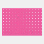 Roze Tri Sheet Wrap of Lade Liners Inpakpapier Vel (Voorkant 2)