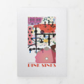 Roze Trifold Kaart (Cover)