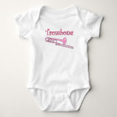 Roze trombone romper (Voorkant)