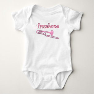 Roze trombone romper