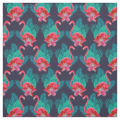Roze tropisch Flamingo patroon Stof (Swatch)