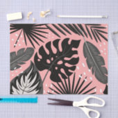 Roze tropisch tissuepapier (Craft)