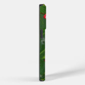 Roze Tropische Frangipani Kunst Case-Mate iPhone Case (Achterkant / Rechts)