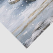 Roze  Truck Kerstboom Decoupage Tissuepapier (Detail)