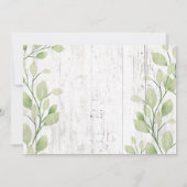  Roze Truck Rustiek Groen 2025 Afstuderen Aankondiging (Achterkant)