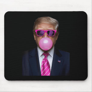 Roze Trump Bubble Gum Gift 2024 Stem President Fun Muismat