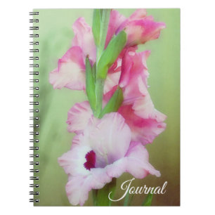 roze tuin bloemen art Journal personaliseren Notitieboek