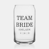 Roze tuin Roos bruiloft Blikvorm Glas (Achterkant)