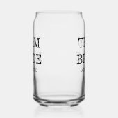 Roze tuin Roos bruiloft Blikvorm Glas (Links)